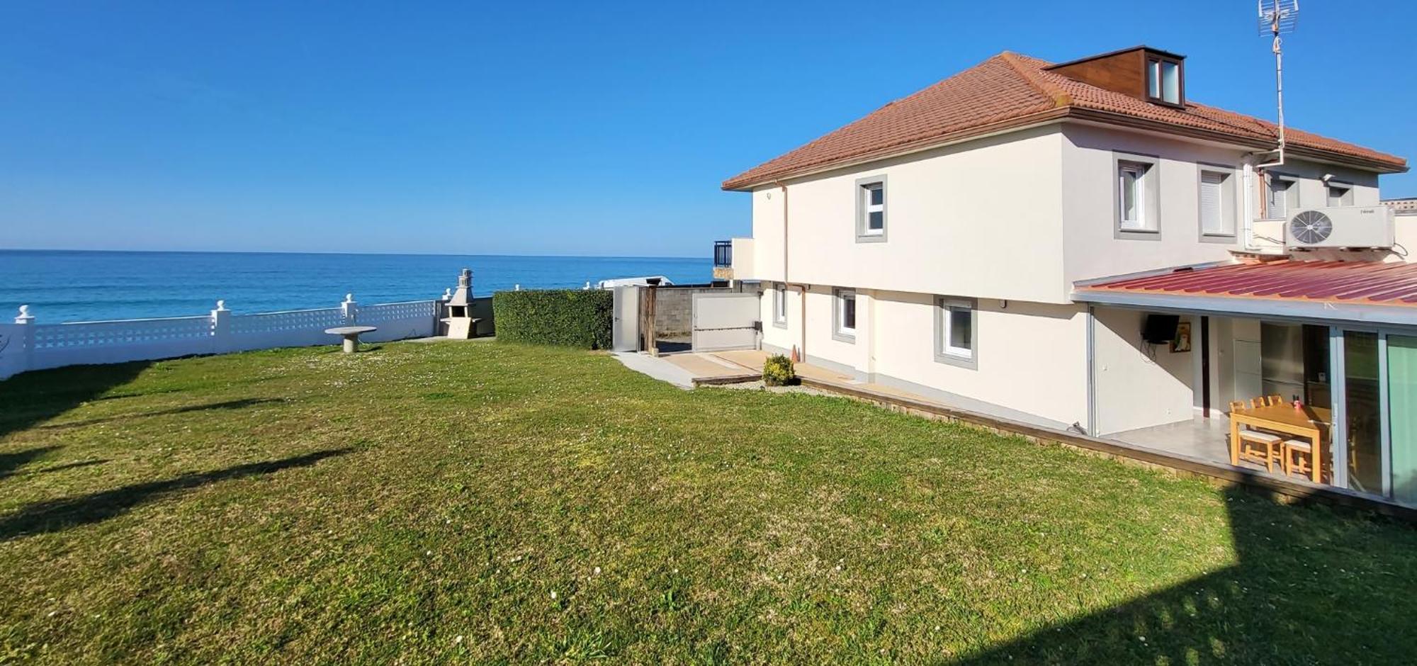Ag Casa Vilamar En Primera Linea De Playa Razo Razo da Costa Zewnętrze zdjęcie