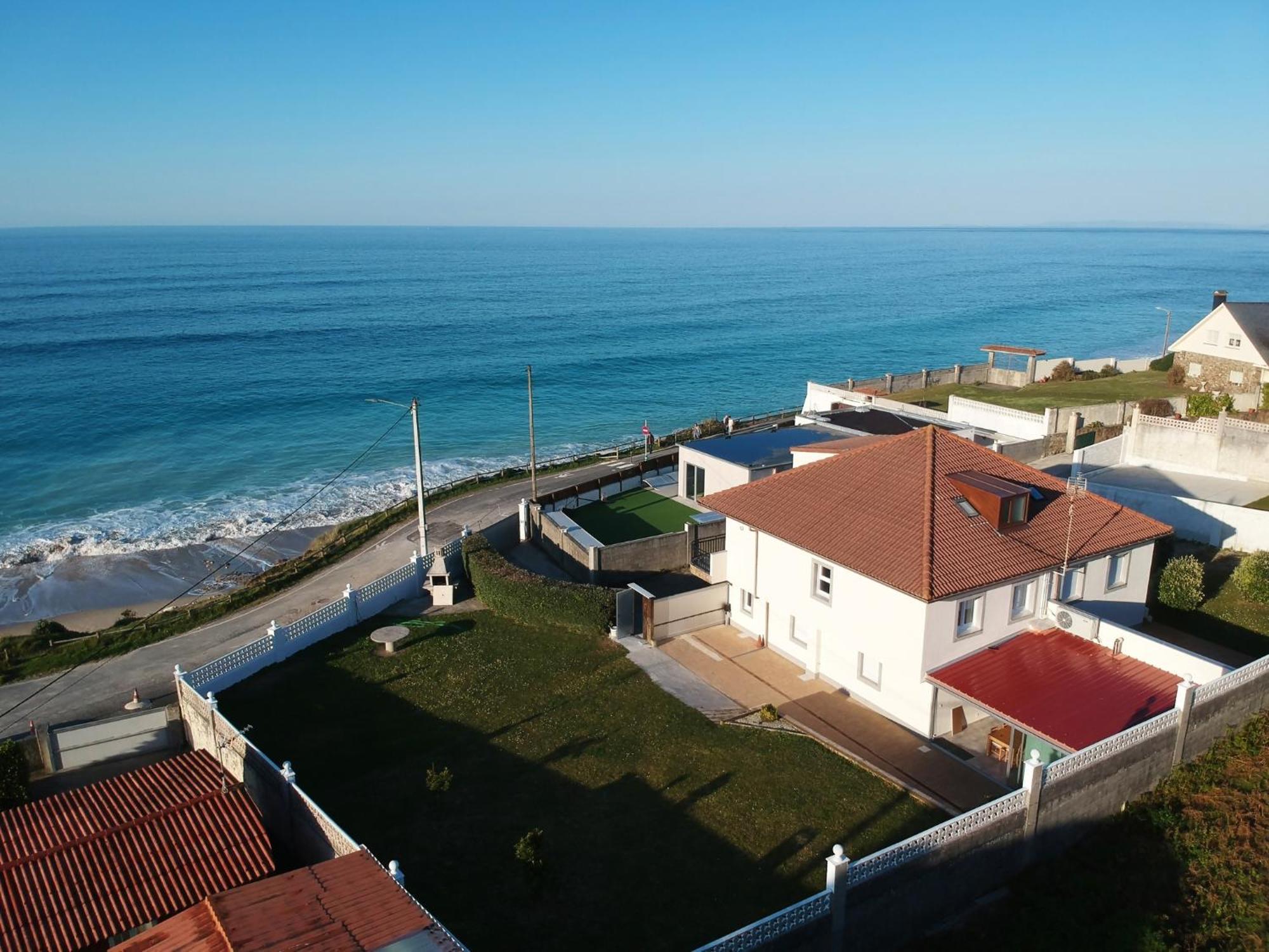 Ag Casa Vilamar En Primera Linea De Playa Razo Razo da Costa Zewnętrze zdjęcie